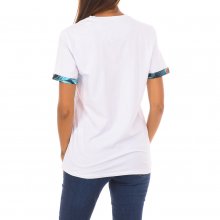 Camiseta manga corta cuello en pico SOEAPORT GLVSM1100241 mujer