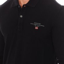 Elbas Long Sleeve Polo with lapel collar NP0A4GJV man