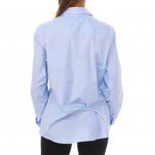 Camisa de manga larga Slim Fit 90113M mujer