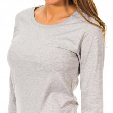 Women's long-sleeved round neck t-shirt 1487904677