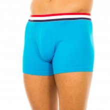 Men's boxer in elastic cotton and breathable fabric 1U87902996