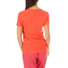 Women's short sleeve round neck t-shirt 1487906329