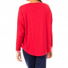 Women's long-sleeved round neck T-shirt 1487903370