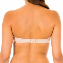 Women's Strapless Bra with Padded and Underwire F2660E