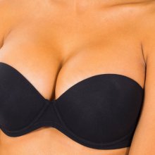Women's Strapless Bra with Padded and Underwire F2660E