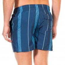 Men's swimsuit with drawstring and mesh lining 58209W3