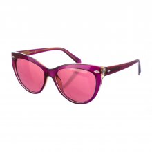 Oval-shaped metal sunglasses SK0176S women
