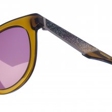Metal sunglasses with oval shape SK0126S women