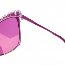 Metal sunglasses with oval shape SK0196S women
