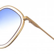 Women's rhombus-shaped metal sunglasses CE165S