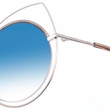 MARC-10-S women's round shape metal sunglasses