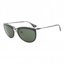 Men's oval-shaped metal sunglasses PO3082S
