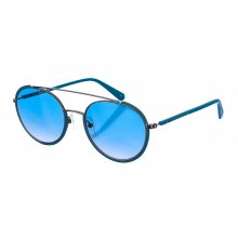 CKJ20300S women's oval-shaped metal sunglasses