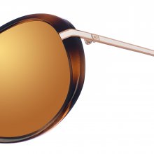 Acetate sunglasses with oval shape GU6964S women