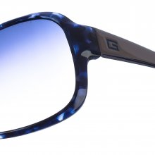 Acetate sunglasses with rectangular shape GU6975S women