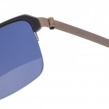 Rectangular metal sunglasses M1049 men