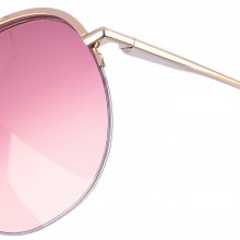 Metal sunglasses with aviator shape VB222S women