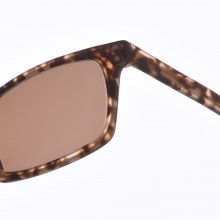 Unisex Z405 Rectangular Shape Acetate Sunglasses
