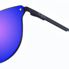 Gafas de sol de nylon con forma ovalada New Geri unisex