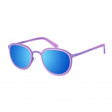 Jossie women's oval-shaped metal sunglasses