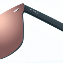 IRELAND unisex round shape nylon sunglasses
