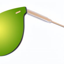 Gafas de sol de nylon con forma ovalada VIAN unisex