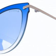 SIDNEY women's oval-shaped metal sunglasses