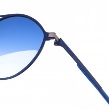 AB12294 Unisex Oval Shape Sunglasses