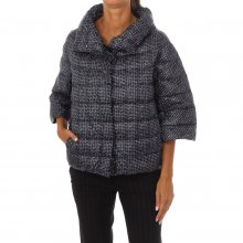 GLI FEVER I000067 women's high-neck padded coat