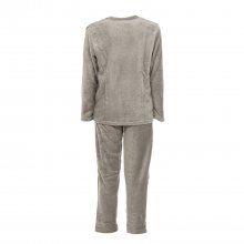 Men's round neck winter pajamas tundanoso fabric 41986