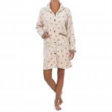 Maribel winter robe with button closure 41813 woman