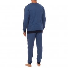 A0CHG-0UX men's long-sleeved tundose fabric pajamas