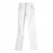 Long straight-cut trousers with hems AJEA10-A354 woman