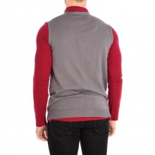 V-neck knitted vest 1P94U6249 man