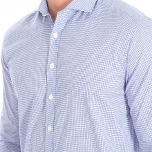 BEN5 men's long sleeve lapel collar button closure shirt