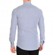 Slim long sleeve shirt with lapel collar THYM5-SLIM man