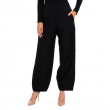 Versatile long pants with front pockets 1NP16T1M016 woman