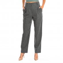 Long straight-cut low trousers 1NP20T1M103 woman