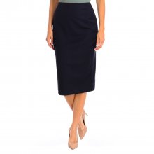 Pencil skirt with inner lining 1NN32T12002 woman