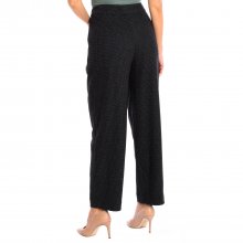 Long trousers with darts at the waist and straight hem 6Z2P772N81Z woman