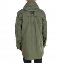 Parka design jacket without inner lining and detachable hood 10005075 man