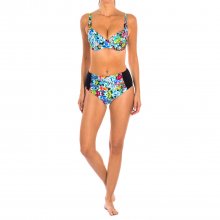 Women's high waisted bikini bottom W230959