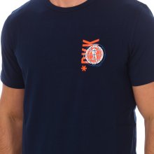 Pupino World short-sleeved round neck T-shirt BKK2MTS02 men's