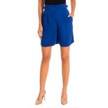 Shorts with straight cut 1NP51T12010 woman