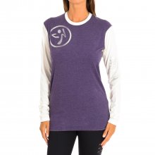 Women's long-sleeved round neck sports sweatshirt Z2T00136