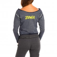 Sudadera manga larga con escote pronunciado Z1T00347 mujer