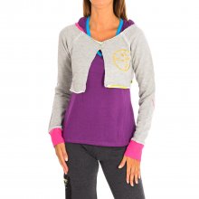 Women's long-sleeved sports jacket Z1T00475