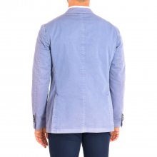 Men's regular fit long-sleeved blazer HMJA07-TW133