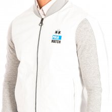 High collar jacket with regular fit NML001-LT041 man