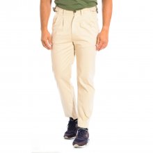 Long trousers with straight cut hems and belt loops TMT013-TW321 man